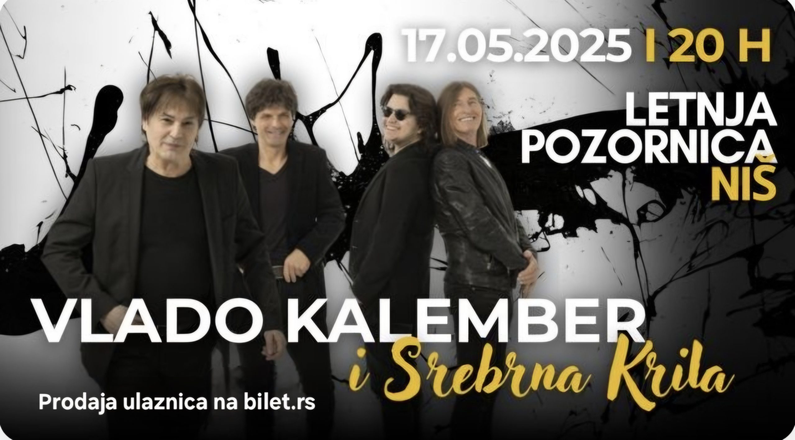 Vlado Kalember i Srebrna krila koncert Niš